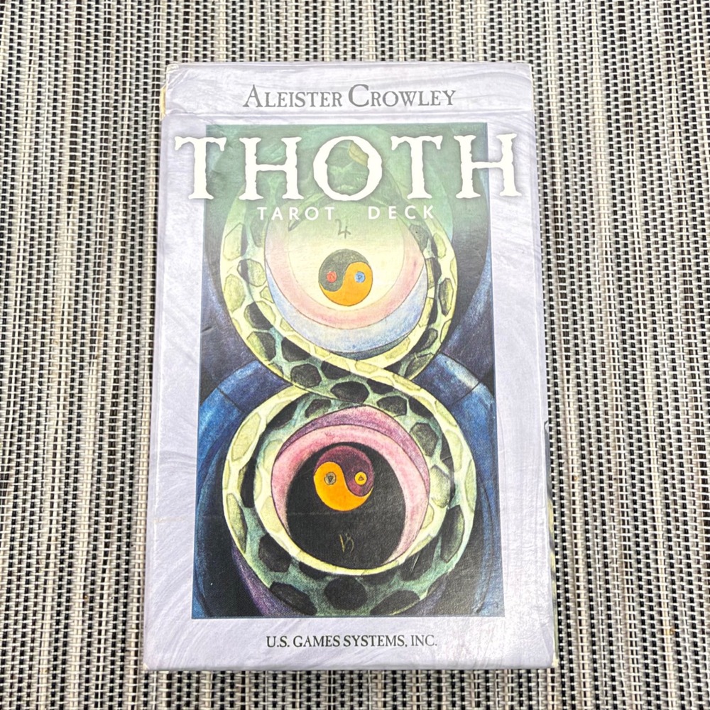 Aleister Crowley Thoth Tarot Deck 78 Cards Lady Frieda Harris US Games Systems